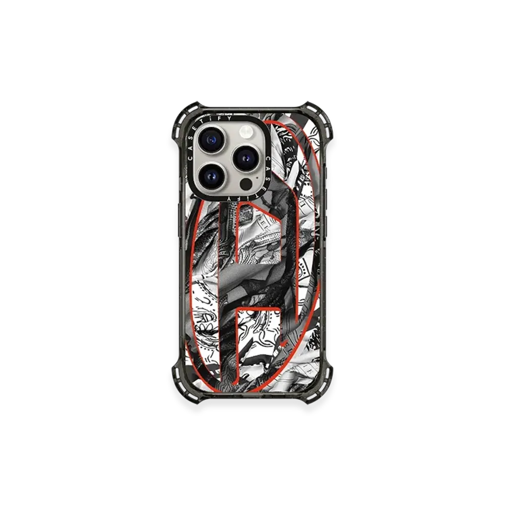 Diesel 60316 Casetify Moulded Case Iphone 15 Pro "Multicolor Block"
