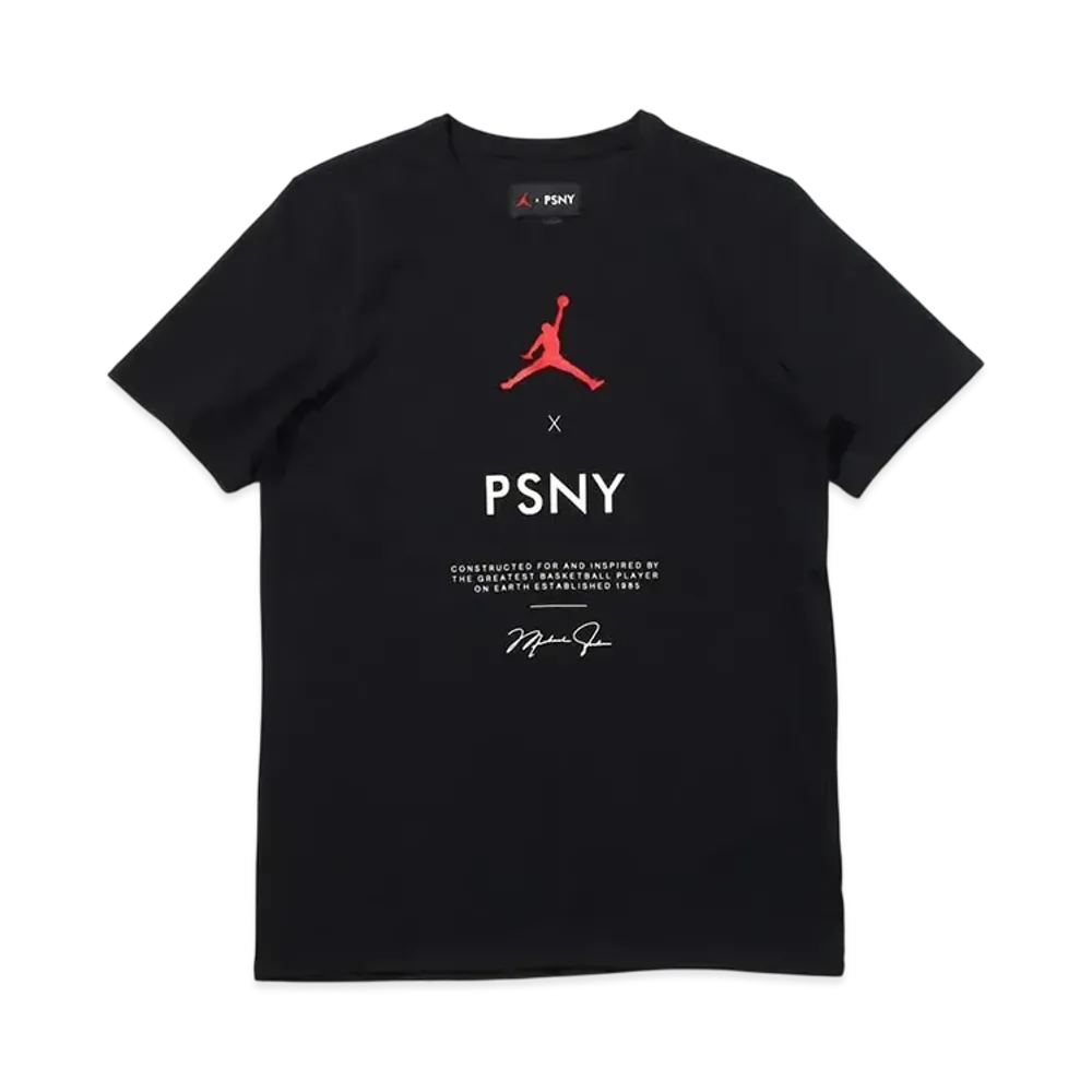 Nike PSNY x Jordan SS Tee "Black"