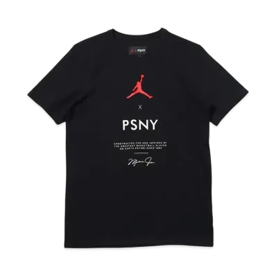 Nike PSNY x Jordan SS Tee "Black"