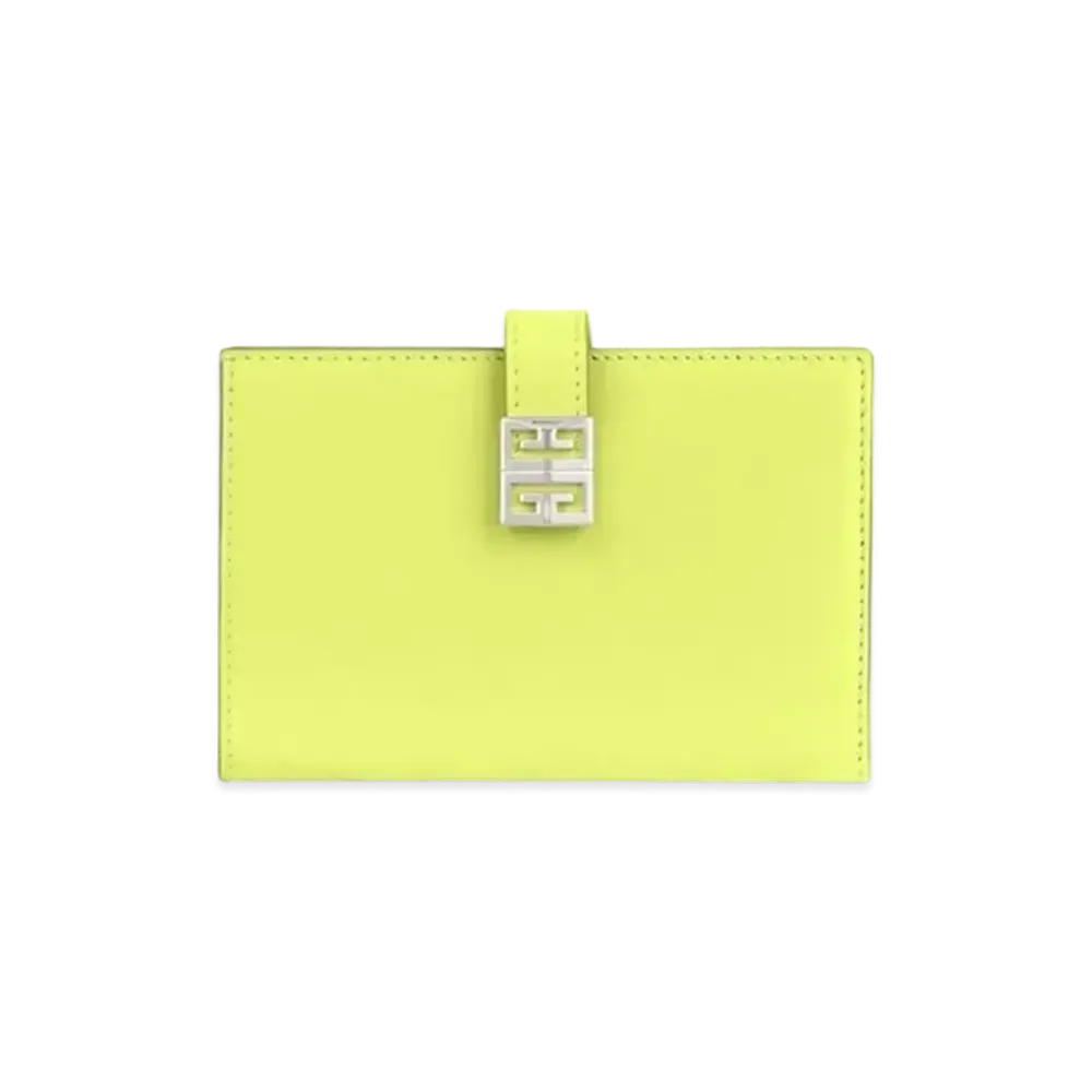 GIVENCHY 4G Wallet In Box Leather "Green"