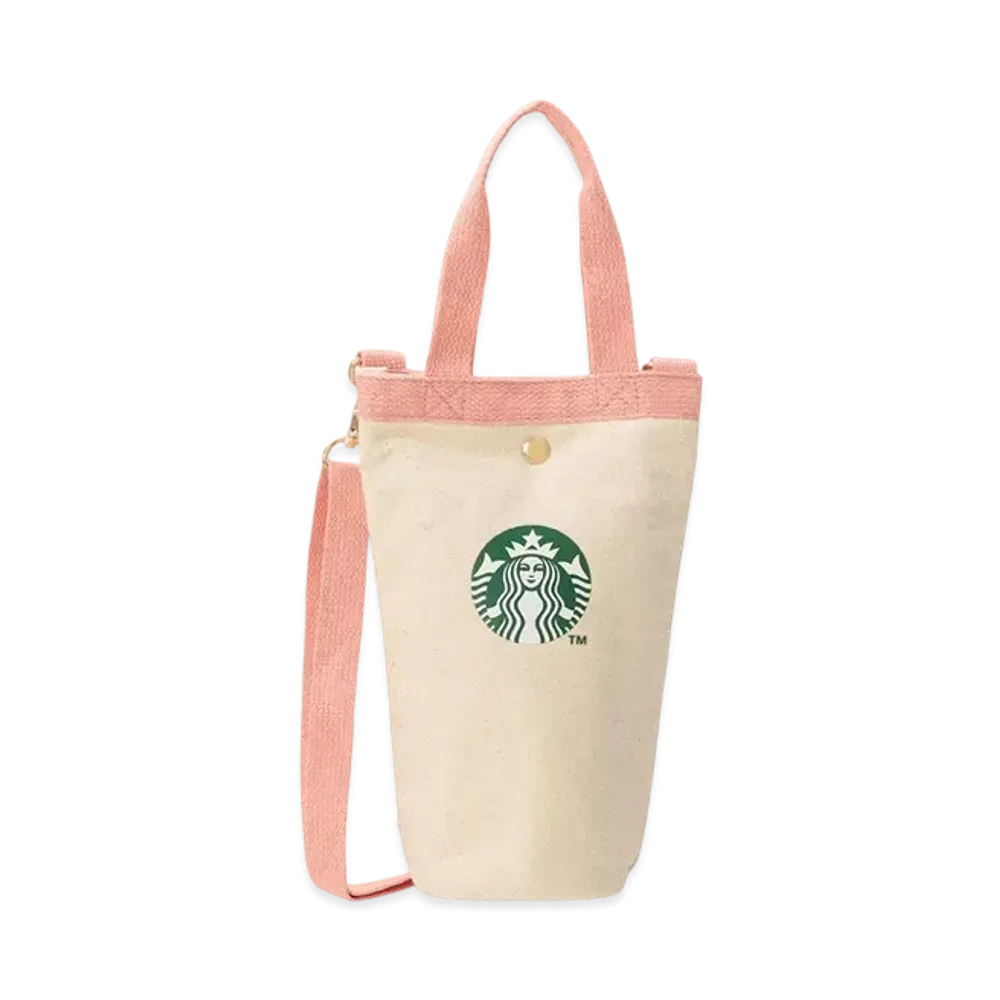STARBUCKS SAKURA2025 Bottle Shoulder Bag "Pink"