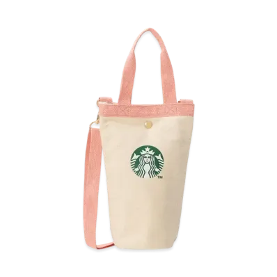 STARBUCKS SAKURA2025 Bottle Shoulder Bag "Pink"