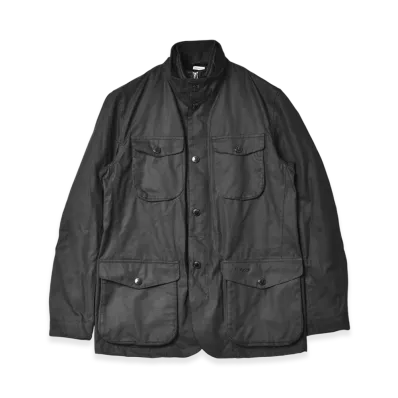 Barbour Ogston Wax Jacket "Black"