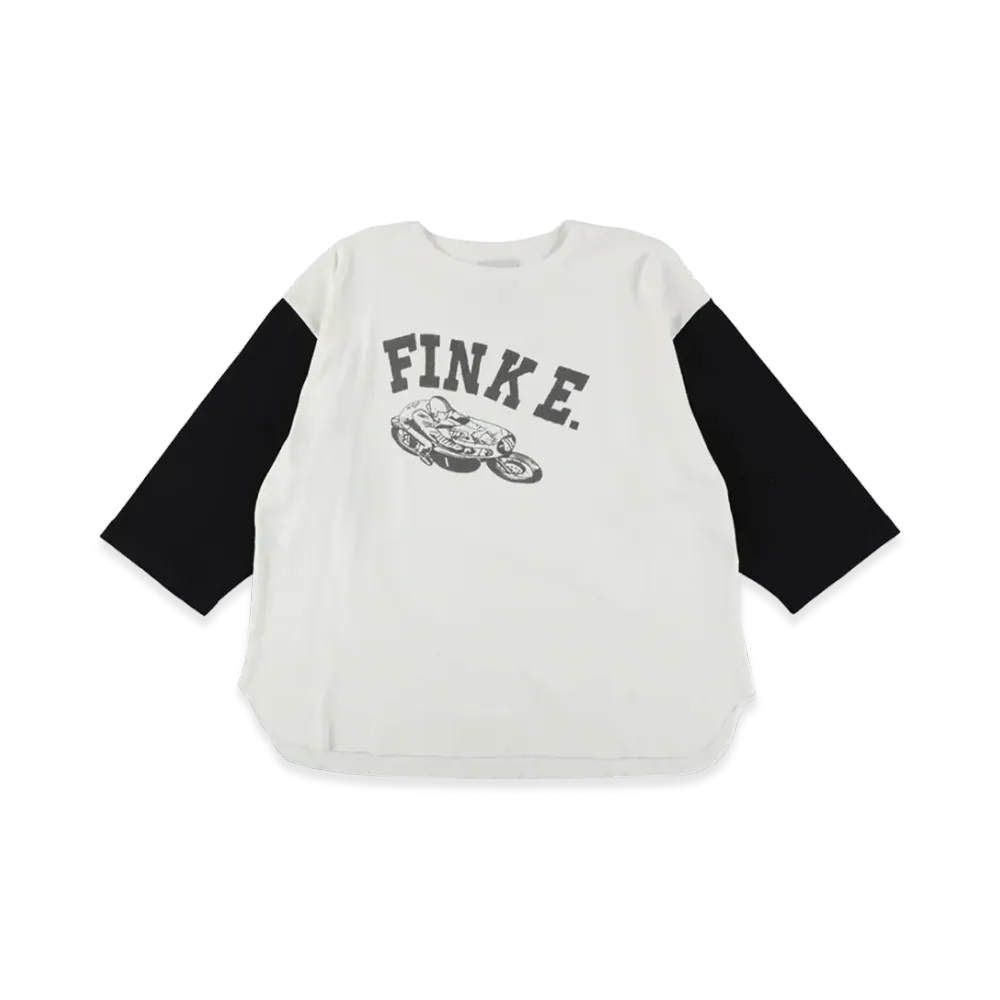 BOW WOW Fink E. Baseball Tee "Black/White"