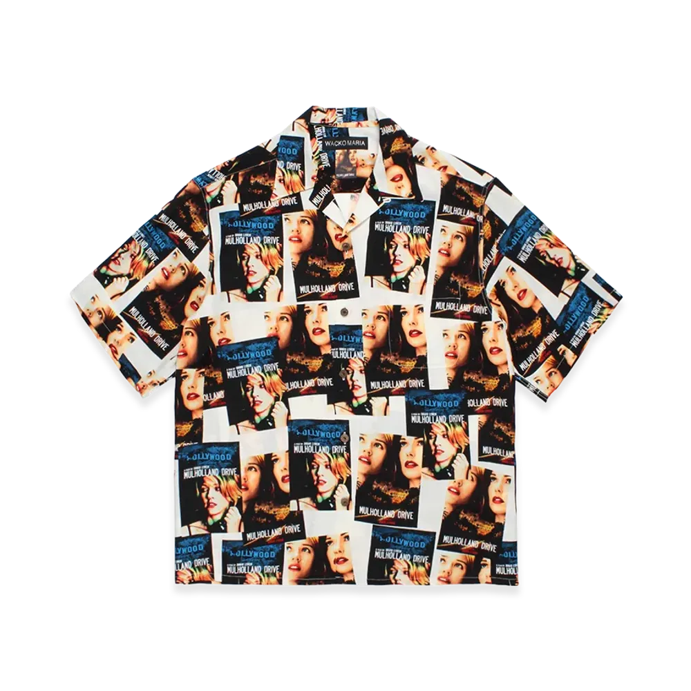 WACKO MARIA Mulholland Drive / Hawaiian Shirt "White"