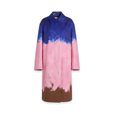 DRIES VAN NOTEN Women's Oversize Coat "Lightblue"