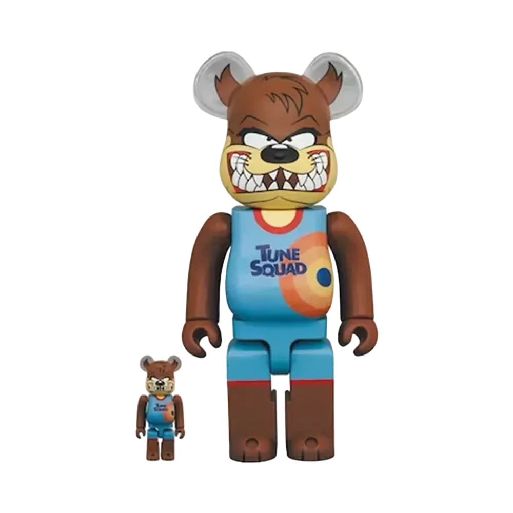 MEDICOM TOY "BEARBRICK" -SPACE JAM: A NEW LEGACY- TASMANIAN DEVIL 100% & 400%