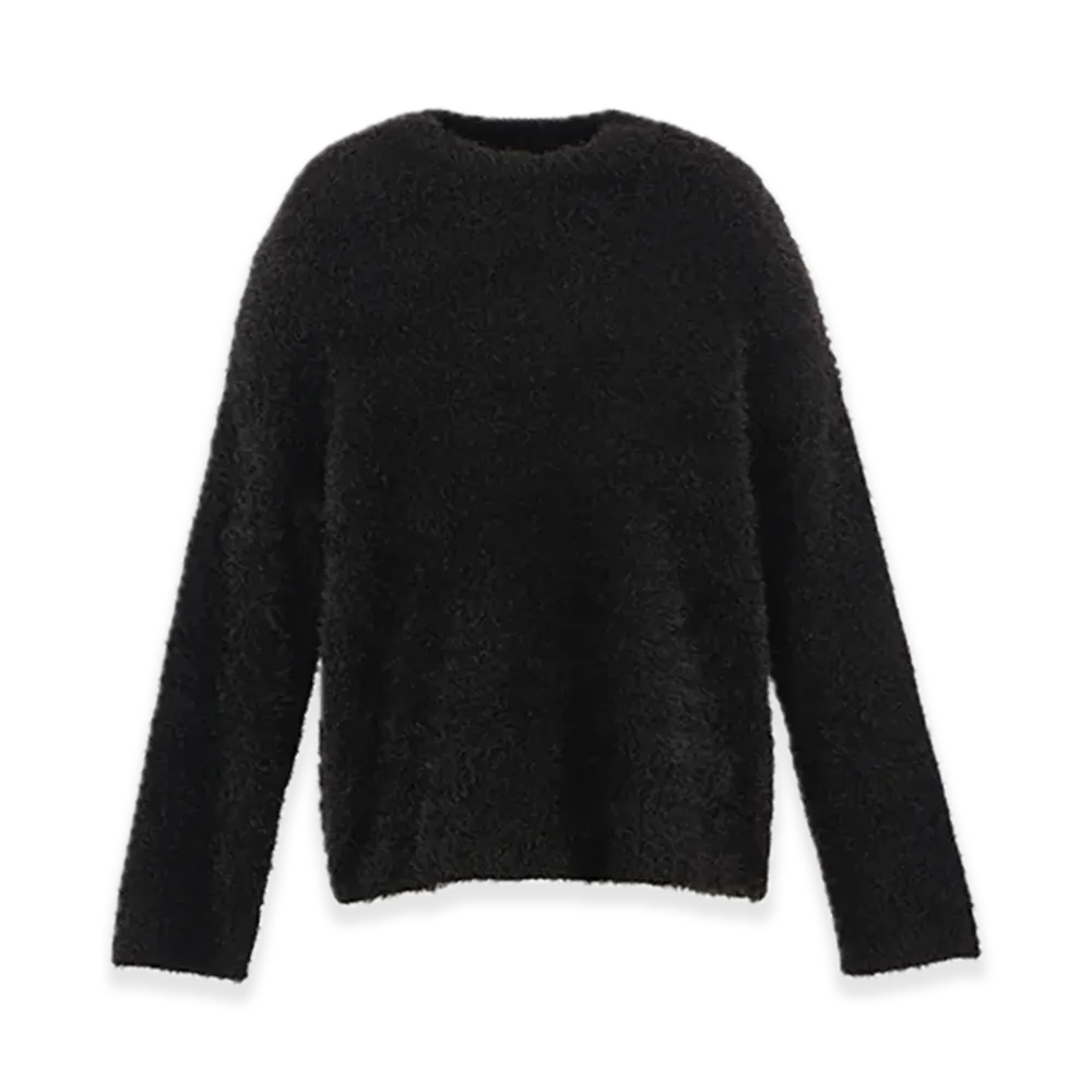 SAINT Mxxxxxx Crew Neck Knit Glitter "Black"
