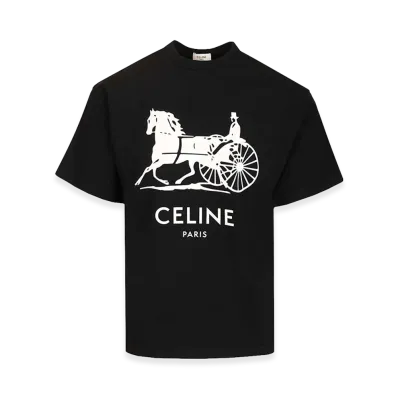 CELINE T-Shirts "Black"