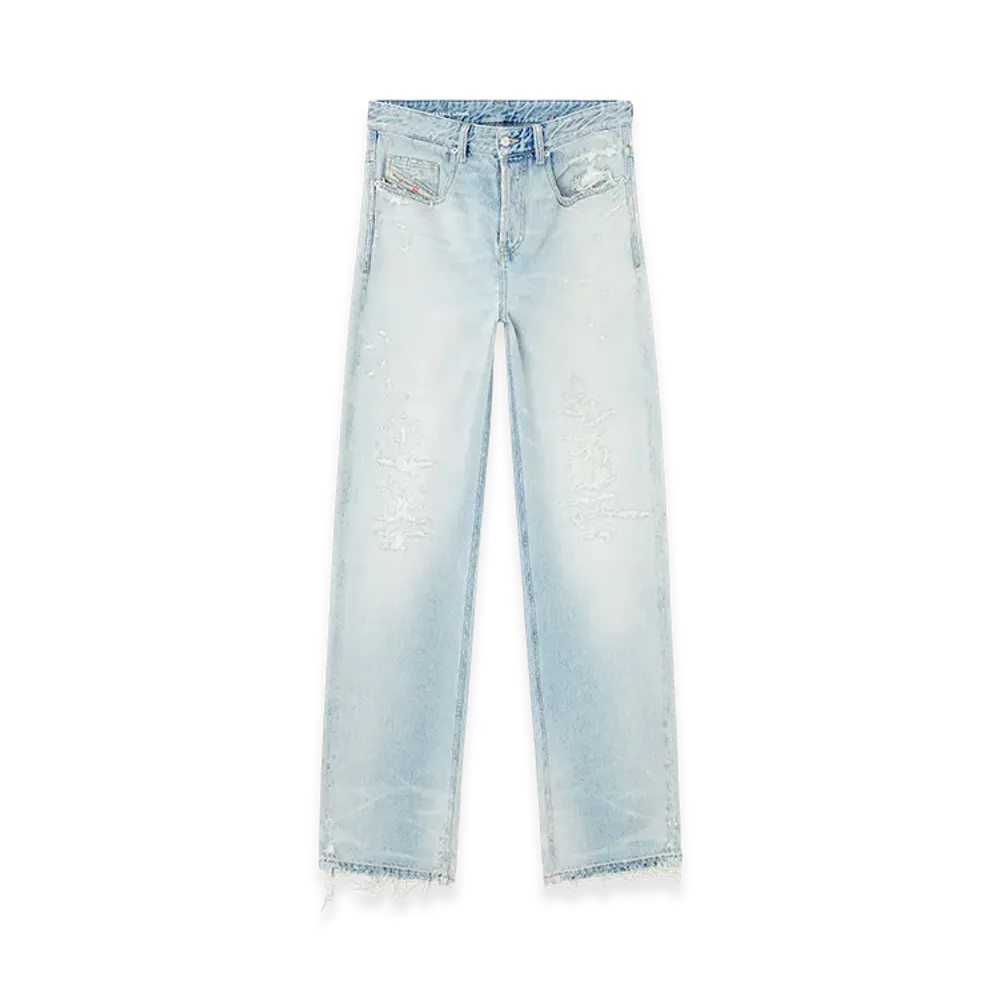 Diesel Relaxed Jeans 2001 D-Macro 09m53 "Light Blue"