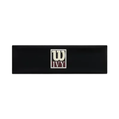 Kith Ivy For Wilson Logo Wide Headband "Black"