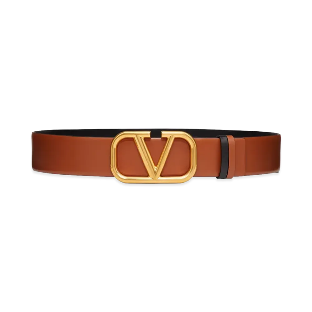 Valentino Garavani Women's Belts Leather "Brown"