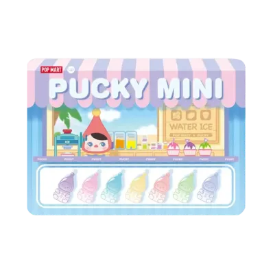 POP MART POPSHOT PUCKY MINI Water Ice Figure