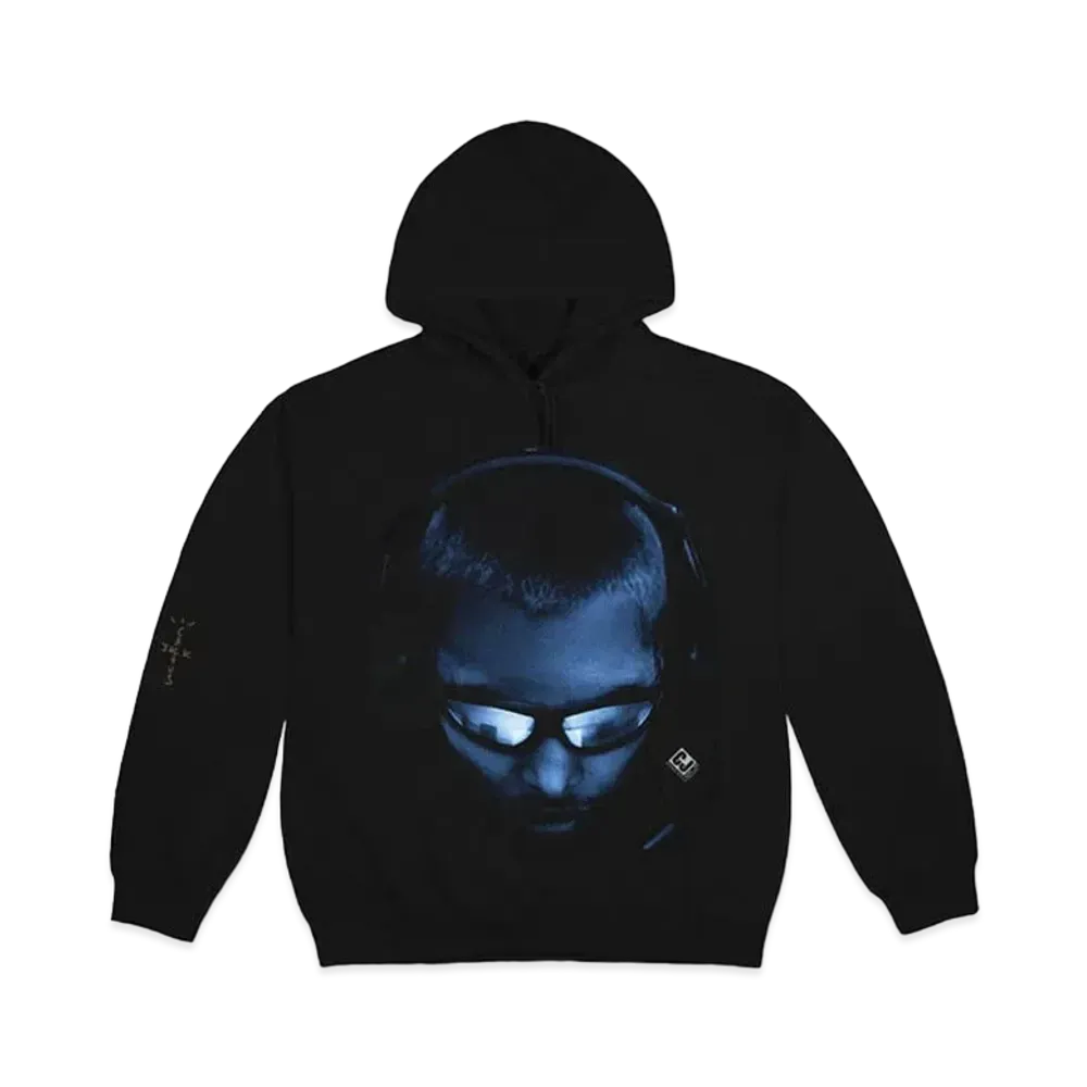 Travis Scott Cactus Jack Corrupted Hoodie "Black"