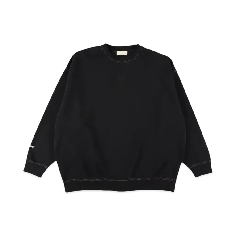 WIND AND SEA x Disney Black Crewnwck Sweatshirt "Pink"