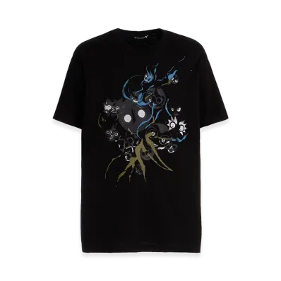 Ground Y x Taro Okamoto Graphic T-shirts "Tree of Children" "Black"
