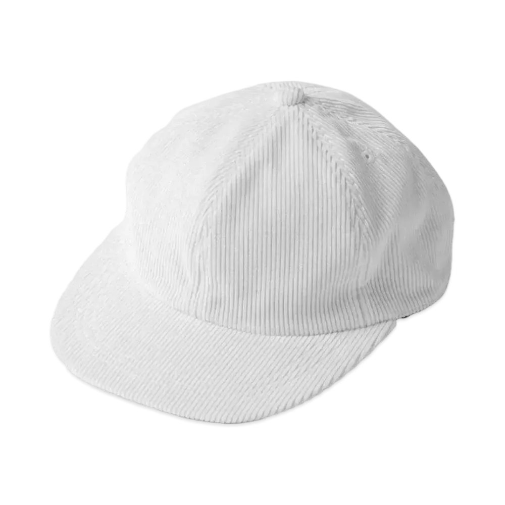 TIGHTBOOTH Cord 6 Panel Cap "White"