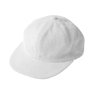TIGHTBOOTH Cord 6 Panel Cap "White"