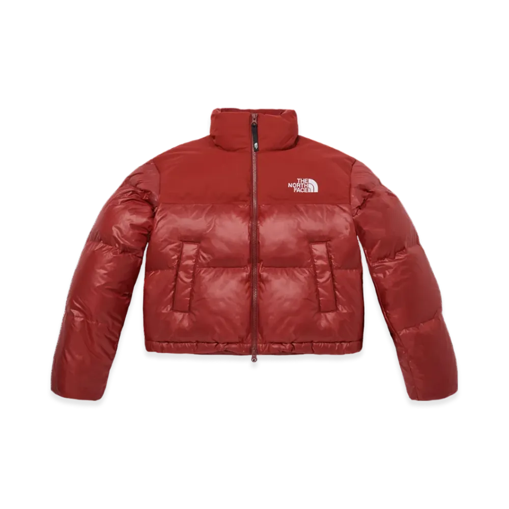 The North Face White Label Novelty Nuptse Down Jacket (W) "Dark Red"