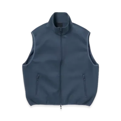 DAIWA PIER39 Tech Scuba Knit Stand Collar Vest "Navy"