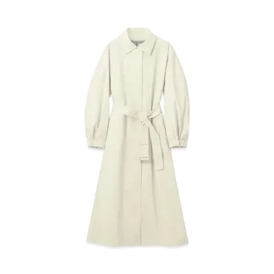 DESCENTE Allterrain Hard Shell Ballon Sleeve Coat "Rim White"