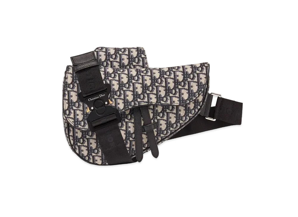 Dior Saddle Bag Dior Oblique Jacquard "Beige"