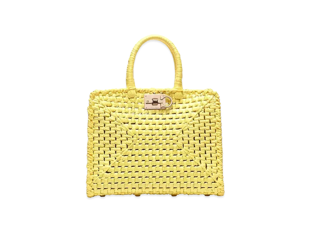 Salvatore Ferragamo Ferragamo Studio Bag "Canary Yellow"