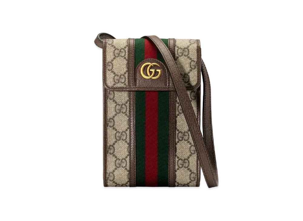 GUCCI Ophidia GG Mini Bag GG Supreme Canvas "Beige/Ebony"
