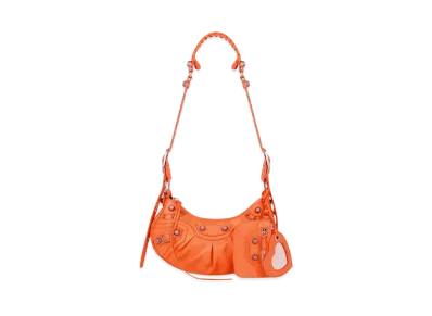 BALENCIAGA Year Of The Tiger Le Cagole XS Shoulder Bag "Tangerine"