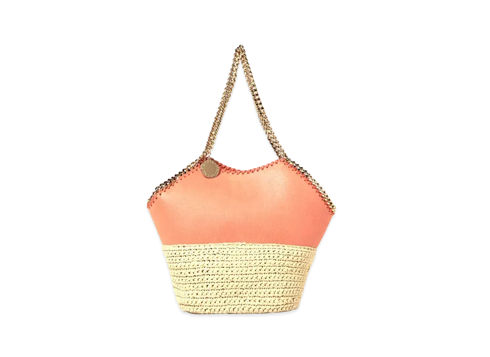 STELLA McCARTNEY Farabella Lafia Medium Tote "Bright Orange"