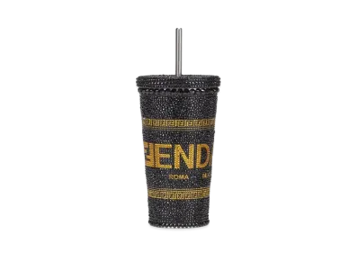 FENDI x Versace Fendace Black Metal Logo Glasses "Black"
