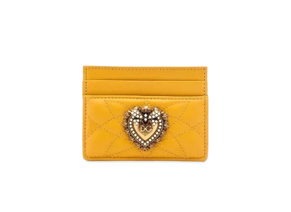 Dolce&Gabbana Devotion Credit Card Holder "Yellow"