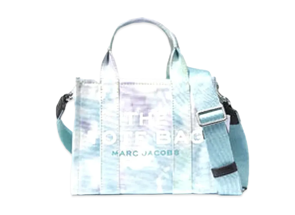 Marc Jacobs The Tie Dye Mini Tote Bag "Blue Multi"