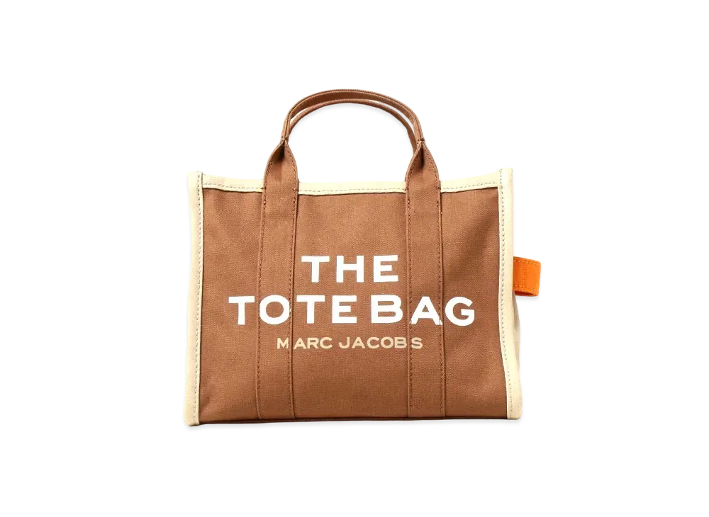 MARC JACOBS The Small Colorblock Tote Bag "Brown"