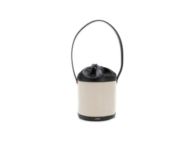 Jil Sander Taos Bucket Small "White"