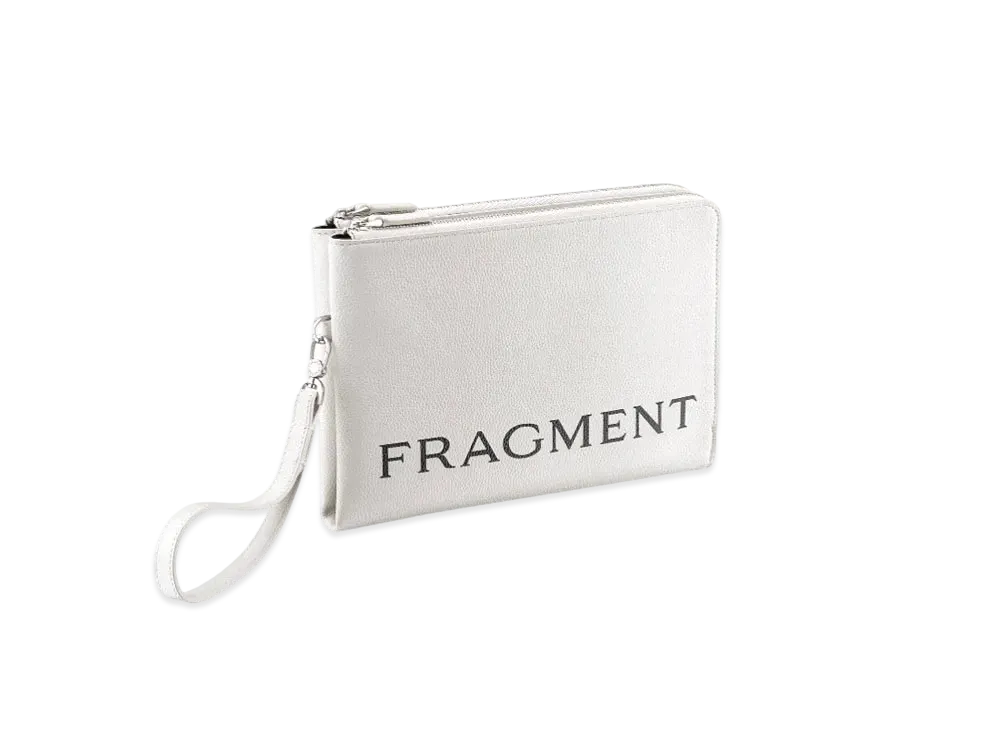 FRAGMENT x BVLGARI Clutch "White"