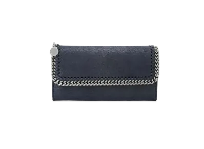 Stella McCartney Falabella Continental Wallet "Midnight"