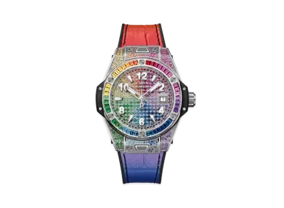 HUBLOT Big Bang One Click Steel Rainbow 33mm