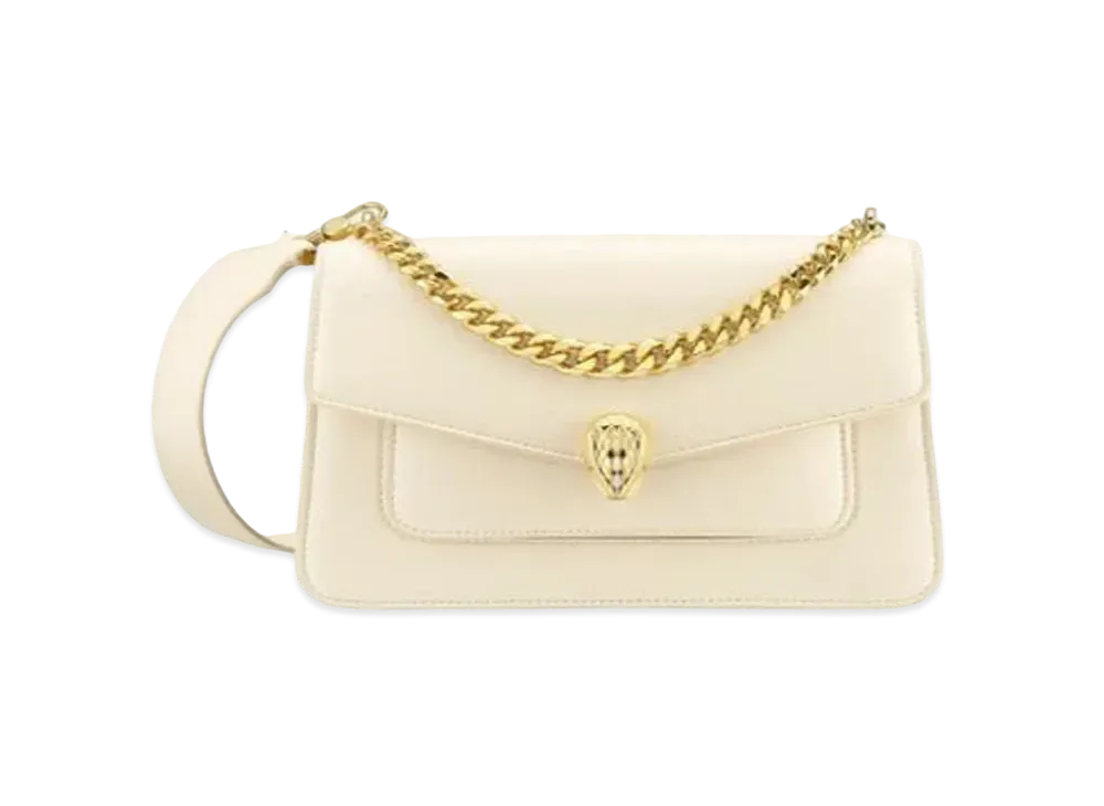 極美品✨ BVLGARI ハラコ セルペンティ スカリエ 2way ハンドバッグ ブルガリ セルペンティ フォーエバー クロスボディバッグ