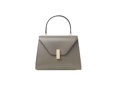 Valextra Iside Mini Jewel Bag "Dark Gray"