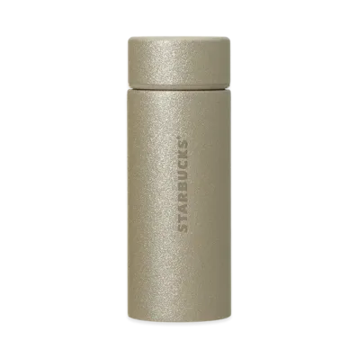 STARBUCKS Stainless Bottle Glitter 355ml "Champagne Gold"