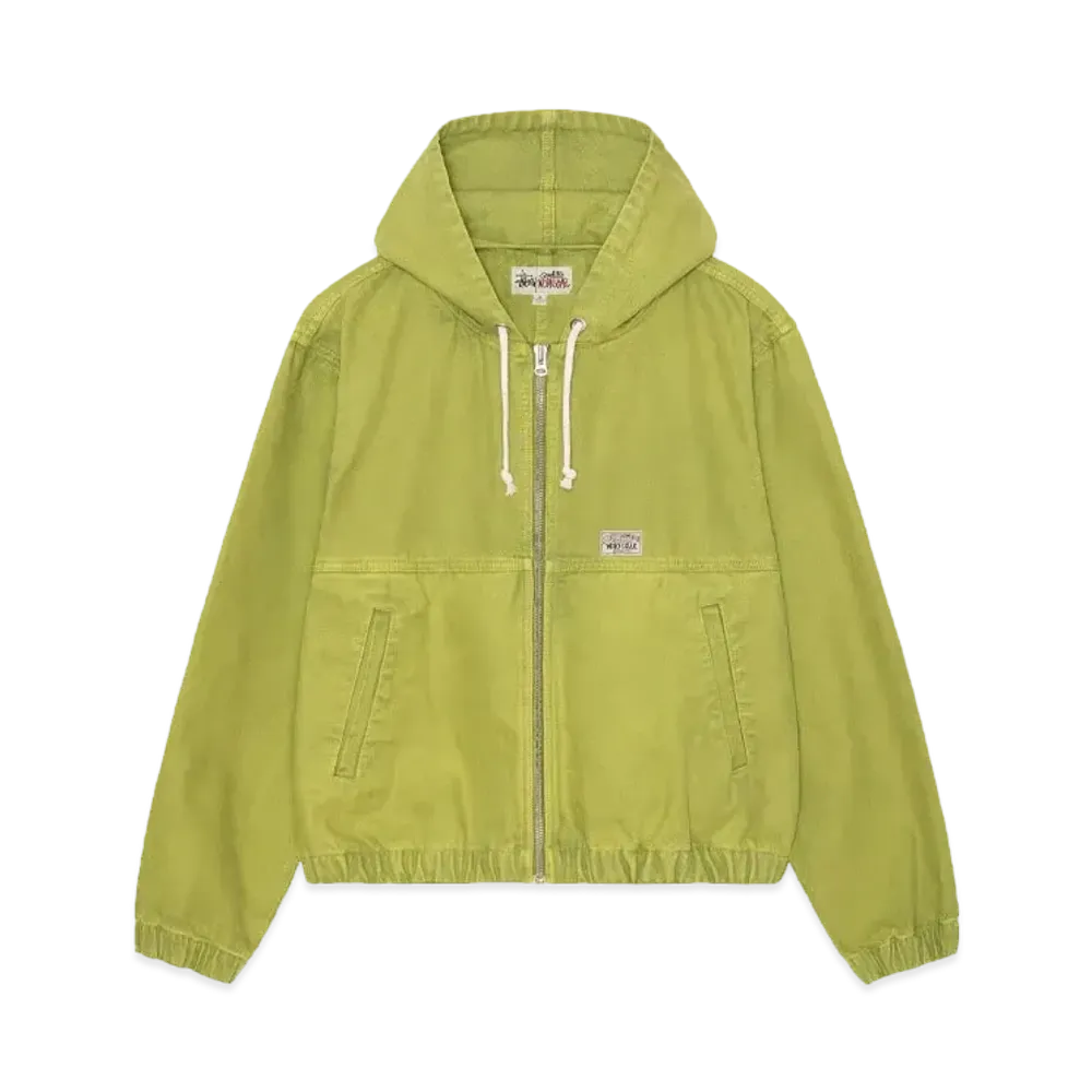 Stussy Work Jacket Unlined Canvas "Cactus"