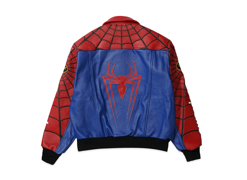 Supreme x Vanson Leathers Spider-Man Jacket 