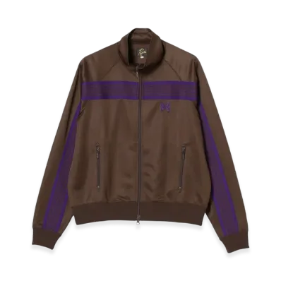 NEEDLES x Beams Bespoke Track Jacket "BrownPurple"