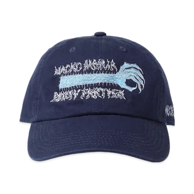 WACKO MARIA x Neckface 6 Panel Cap "Navy"
