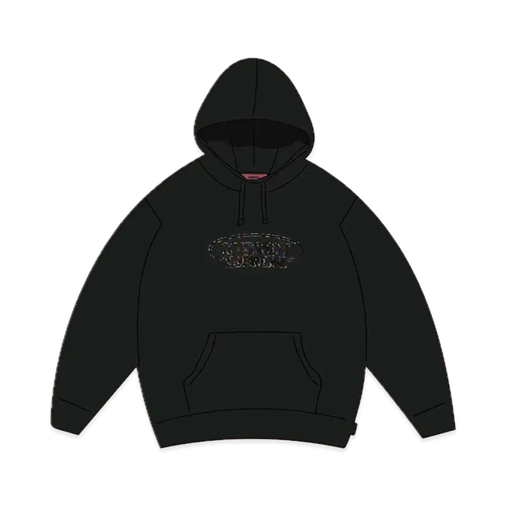 Supreme x Missoni Hooded Sweatshirt "Black"