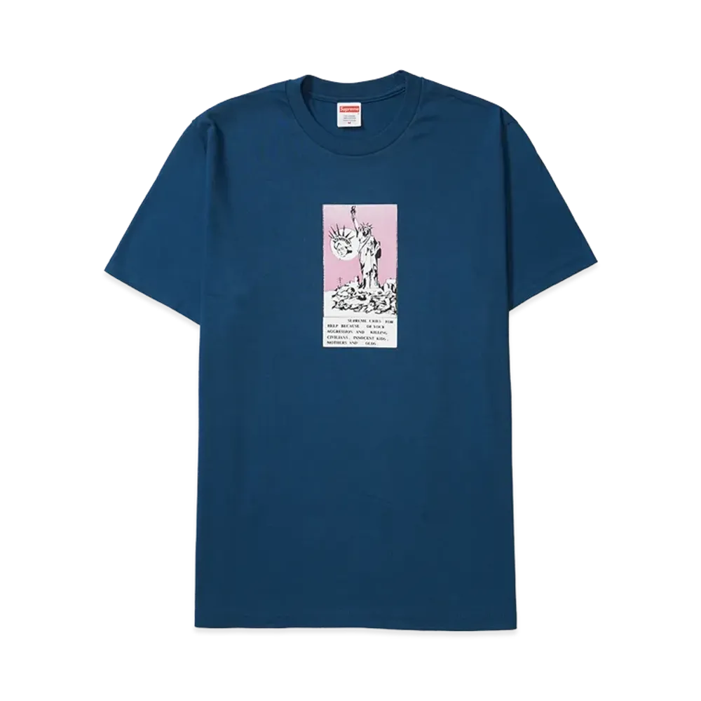 Supreme Liberty Tee "Indigo"