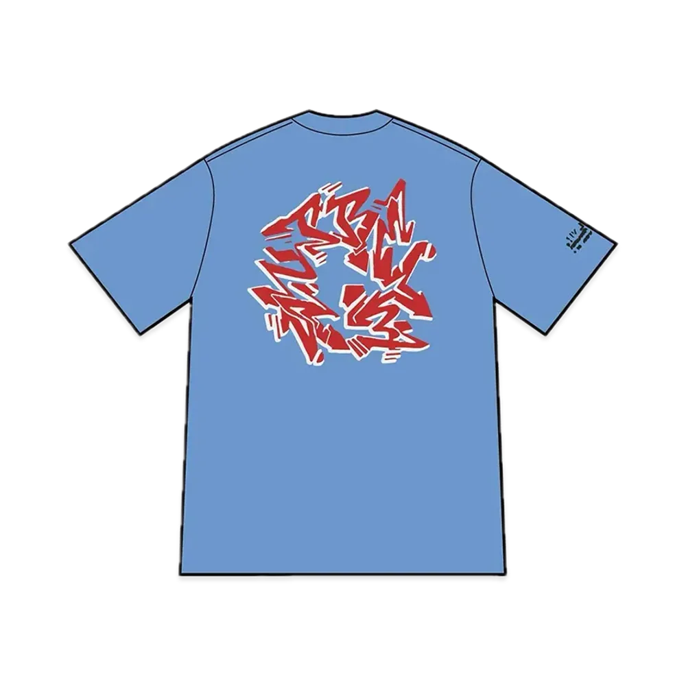 シュプリーム サポート ユニット Tシャツ "ダスティ ロイヤル"