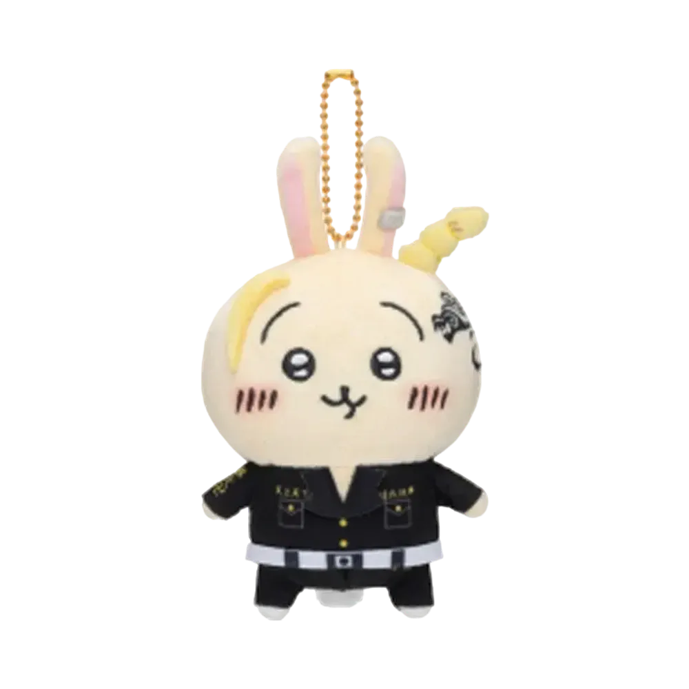 Gray Parka Service -Chiikawa- Chikawa/Tokyo Revengers Collaboration Mascot Chain (Usagi)