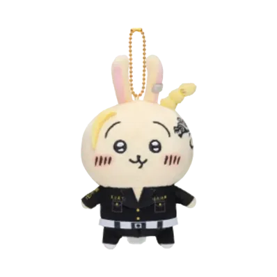 Gray Parka Service -Chiikawa- Chikawa/Tokyo Revengers Collaboration Mascot Chain (Usagi)